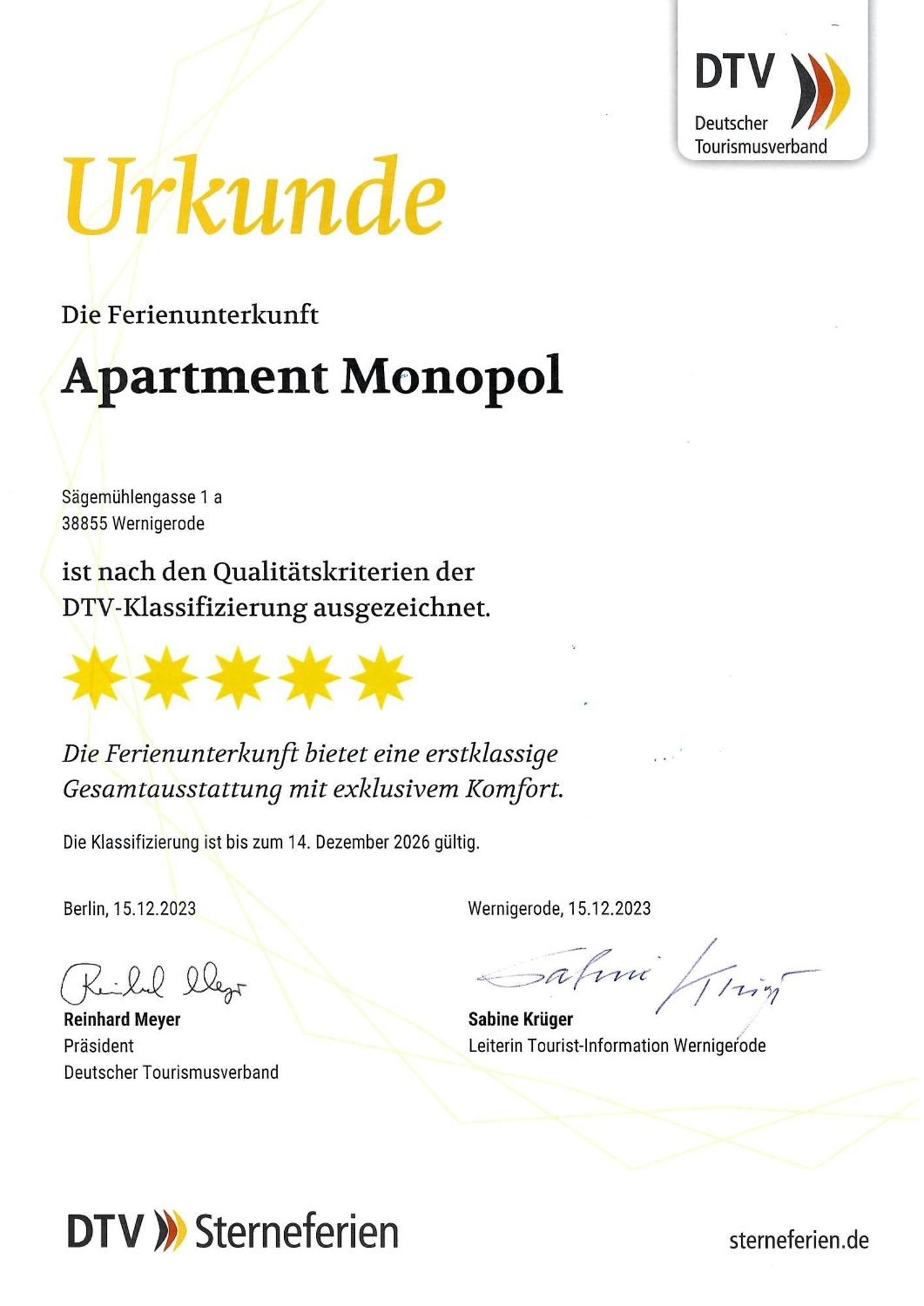Monopol Apartments Wernigerode Dış mekan fotoğraf